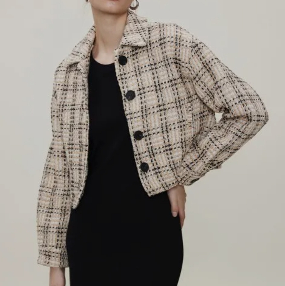 ZARA TWEED BLAZER